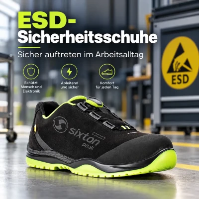 ESD Sicherheitsschuhe: Bedeutung,...