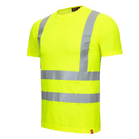 Nitras 7008 Motion Tex VIZ Warnschutz-T-Shirt Klasse 2 neon-gelb 2XL