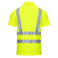 Nitras Motion Tex VIZ 7013 Warnschutz Polo-Shirt Klasse 2 neon-gelb XL