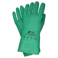 Nitril Chemikalien Schutzhandschuhe 3451 GREEN FLEX 10 (XL)