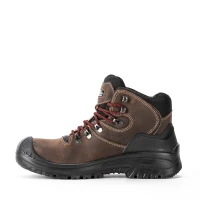 Sixton S3 Sicherheitsschuhe Schnürstiefel Corvara braun