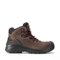 Sixton Sicherheitsschuhe S3 Schnürstiefel Corvara - braun 36