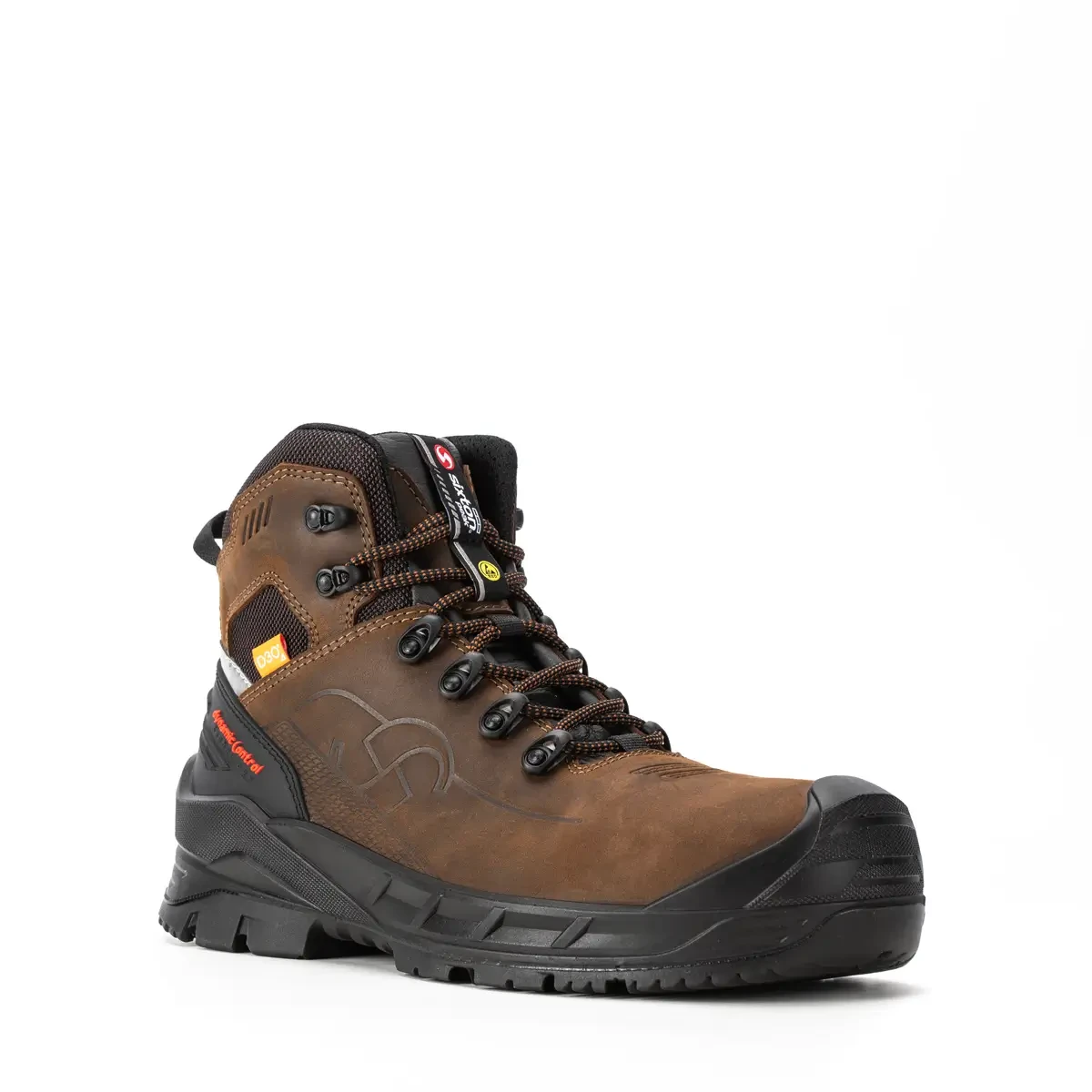 Sixton Marmolada S3S metallfreier ESD-Schnürstiefel mit Glasfaserkappe