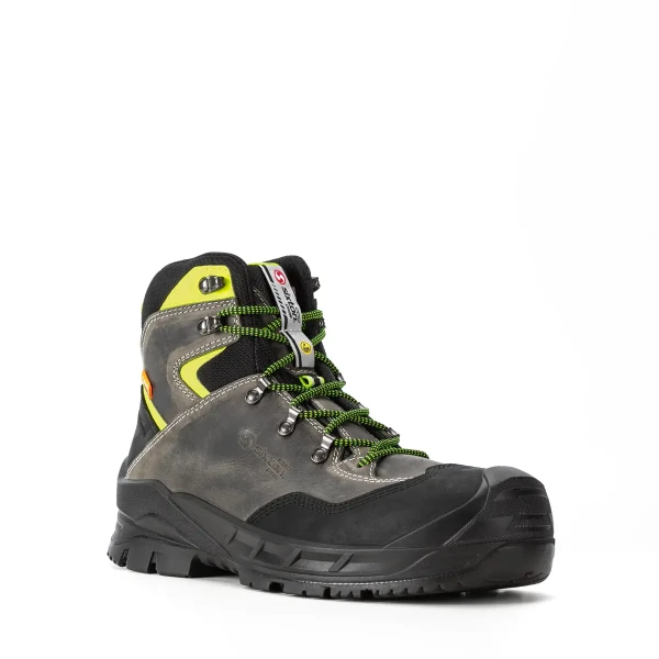 Sixton Gardena S3S Sicherheitsschnürstiefel aus Nubukleder