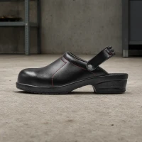 Sievi Sicherheitsschuhe SBAE Clogs Riff Black 3