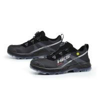 HKS ESD Sicherheitsschuhe S3S Halbschuhe Explorer Black BOA 