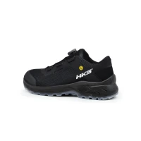 HKS ESD Sicherheitsschuhe S1PL Halbschuhe AirFit Black BOA 4