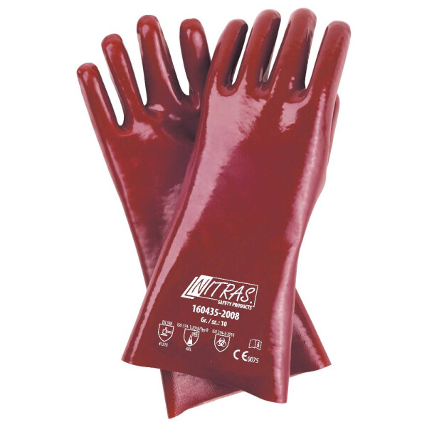 Nitras 160435 PVC-Chemikalien-Schutzhandschuhe