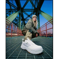 Monitor ESD Sicherheitsschuhe S1PS Sneakers Recharge White B