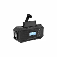 Notradio Akku/Kurbel/Solar/USB-C (FM/DAB/Licht) - 5000mAh Ak