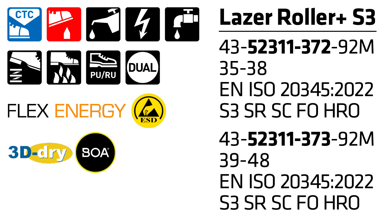 Lazer-Roller+-S3-43-52311-372-92M